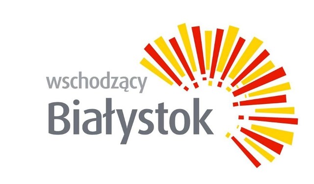Ostateczne logo "Wschodzący Białystok" określone przez internautów mianem "pióropusza".