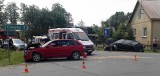 Poważny wypadek w Krzywej. Ranna matka i trójka dzieci