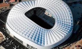 MARSYLIA, Stade Velodrome, otwarty w 1937 roku...