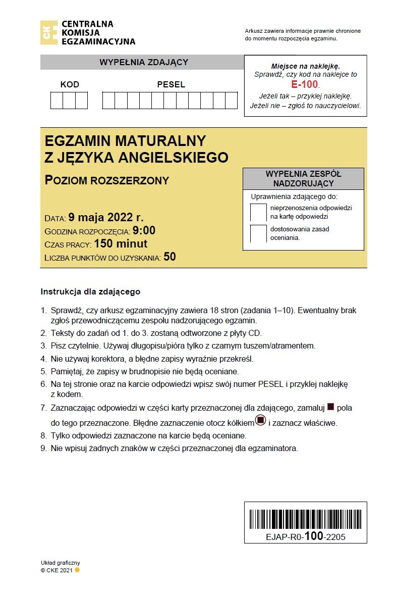 Matura angielski rozszerzony 2022 zakończony. Zadanie z kaktusami hitem na egzaminie! Co było na maturze? Arkusz CKE