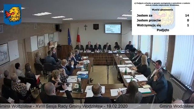 Sesja Rady Gminy Wodzisław