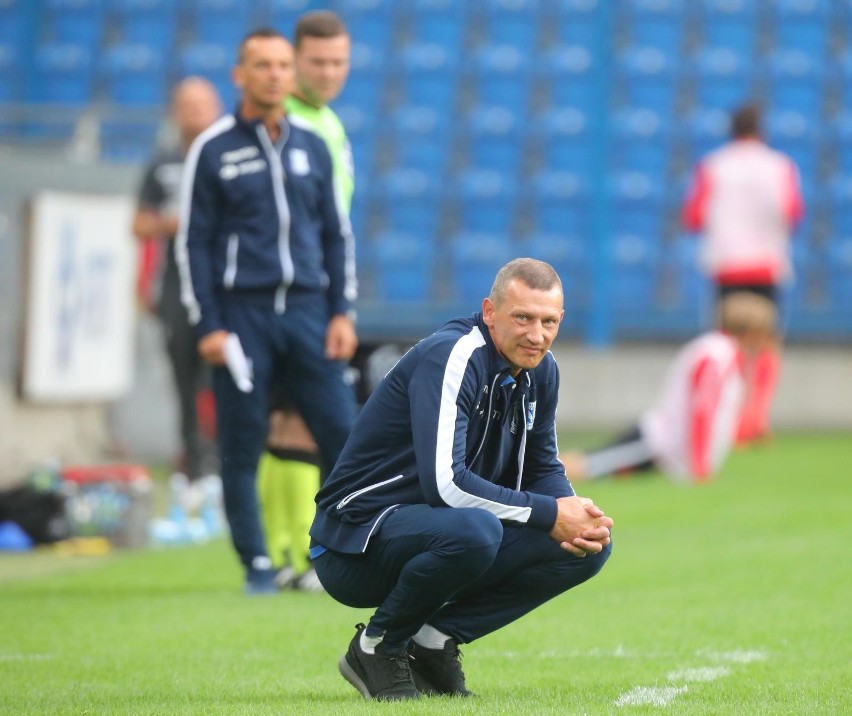 Dariusz Żuraw, trener Lecha Poznań  jest przekonany, że jego...