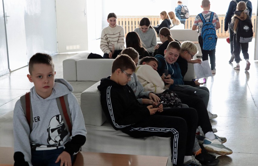 W SP 11  w Grudziądzu uczniowie wzięli udział w zajęciach...