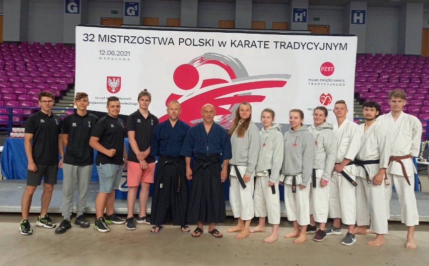 Karatecy z Kluczborka na Mistrzostwach Polski 2021
