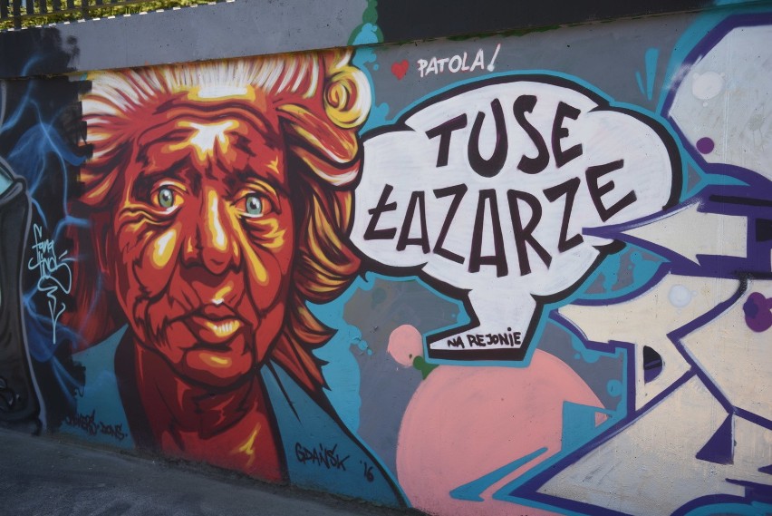 „Tuse Łazarze” - nowy mural w mieście