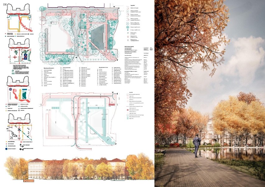 Mieszkańcy Krakowa będą mieli nowy park. Powstanie przed pałacem w Łobzowie. Otwarcie w 2025 roku?