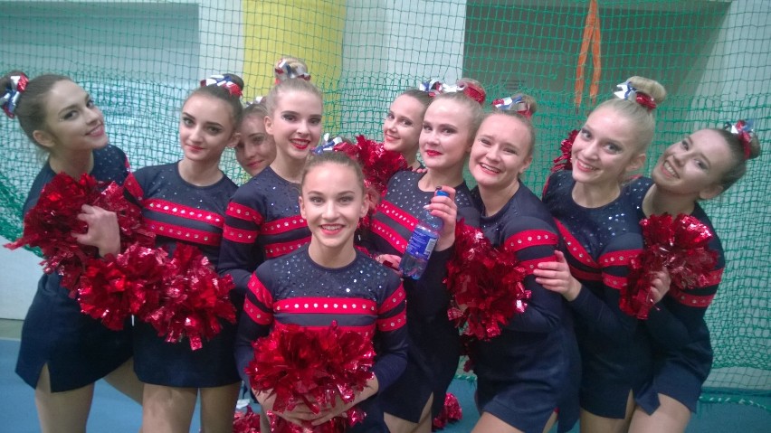Cheerleaderki z Tarnowa triumfują w Krakowie