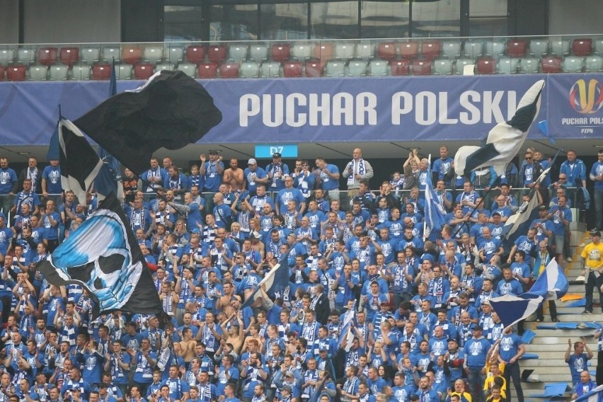 Oprawa Lecha Poznań - finał Pucharu Polski 2015 Lech - Legia