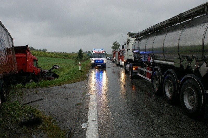 -  Ze wstępnych ustaleń wynika, że kierowca scanii jadący w...