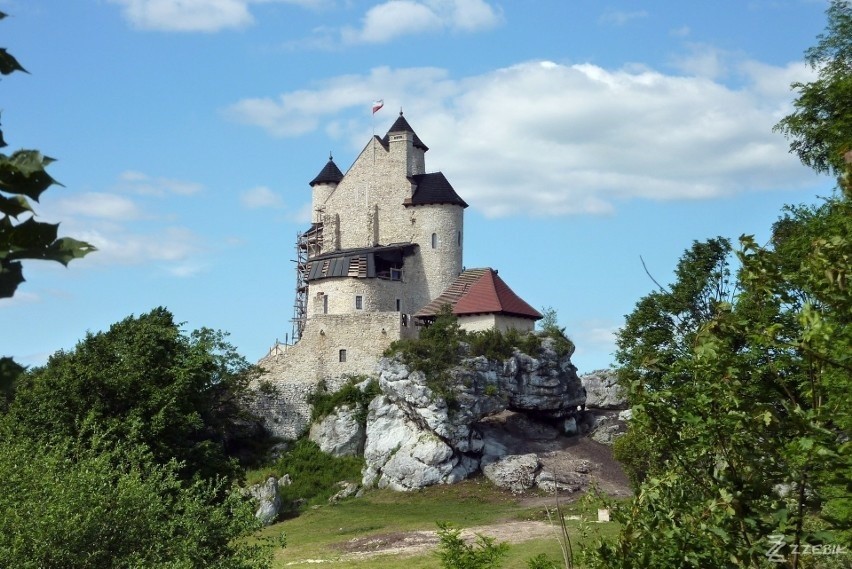 Zamek w Bobolicach na archiwalnych zdjęciach