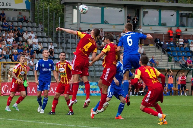 Miedź Legnica - Chojniczanka Chojnice 2:2. Tak było jesienią