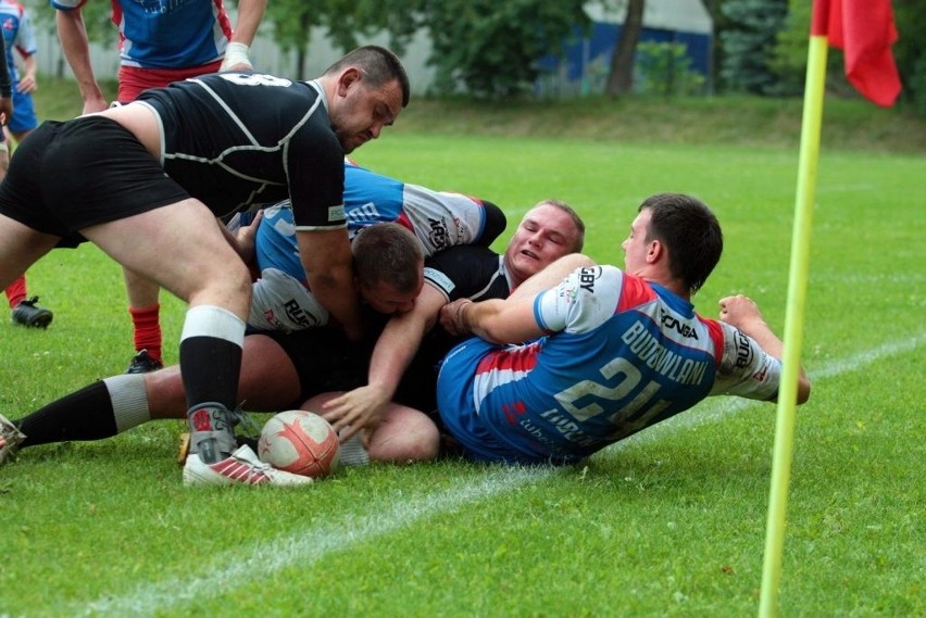 Rugby: Budowlani Lublin pokonali Posnanię i są o krok od pozostania w krajowej elicie ZDJĘCIA