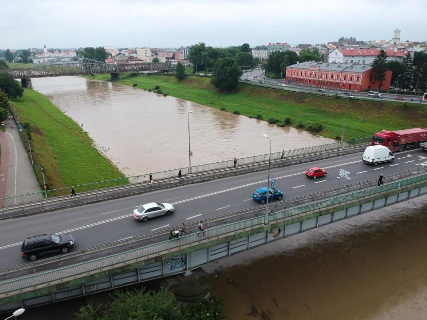 San w Przemyślu przekroczył w poniedziałek 22 czerwca stan ostrzegawczy [ZDJĘCIA]