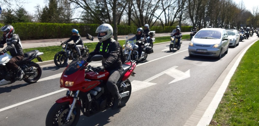 W niedzielę, 14 kwietnia, słupscy motocykliści...