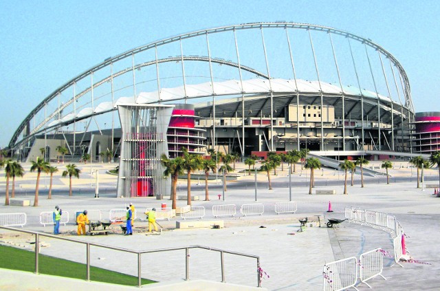 W Doha, stolicy Kataru, buduje się nowe stadiony. Niektóre z nich zaraz  po mistrzostwach świata zostaną zburzone