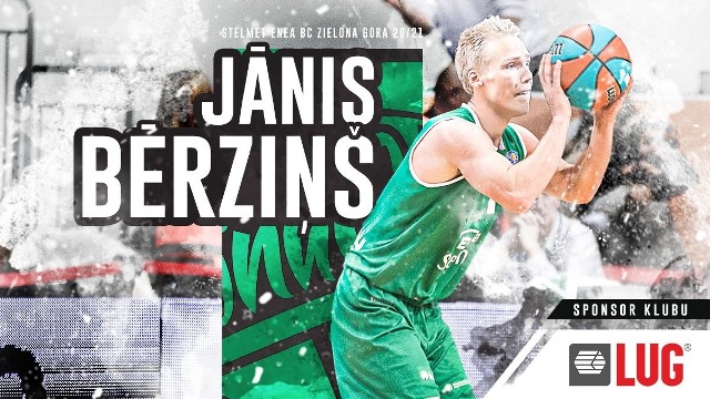 Łotysz Janis Berzins, nowy koszykarz Stelmetu Enei BC Zielona Góra.
