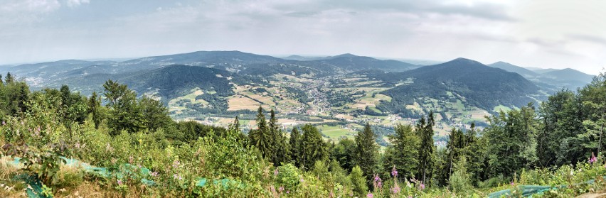 Odkryj Beskid Wyspowy. W niedzielny poranek wspięli się na Szczebel. Bardzo liczną grupę stanowili najmłodsi turyści [ZDJĘCIA]