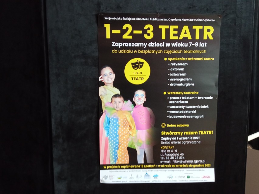 1-2-3 Teatr! - dzieci będą poznawać kulisy tworzenia...