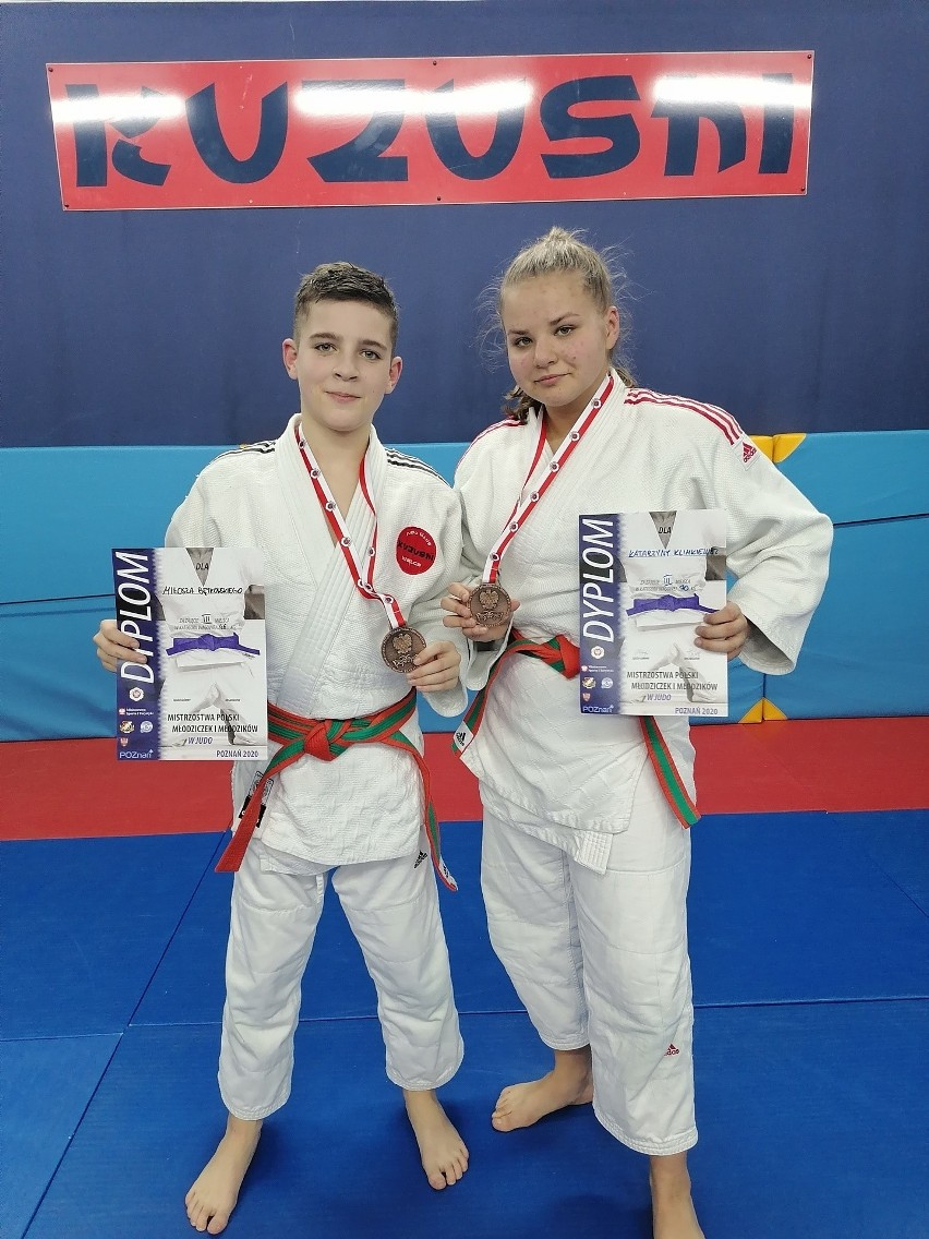 Historyczne medale Kuzushi Judo Kielce na mistrzostwach Polski młodzików w Poznaniu [ZDJĘCIA]