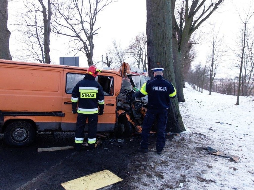 Wypadek pod Strzelcami Kraj.