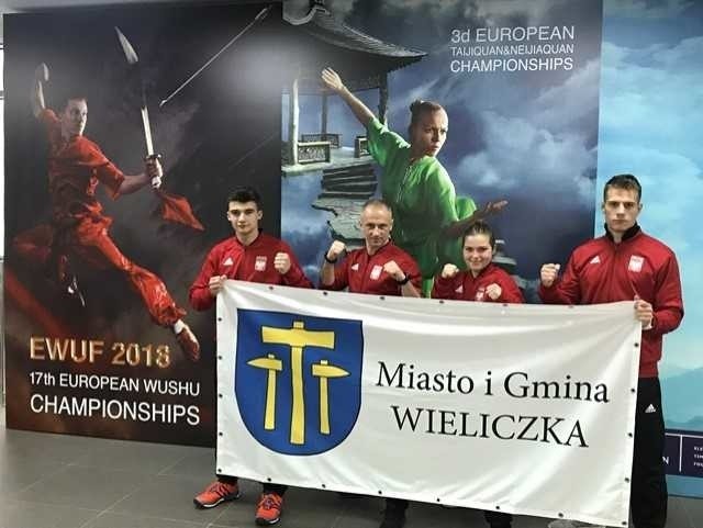 Wielicki tercet na podium mistrzostw Europy wushu sportowego [ZDJĘCIA]