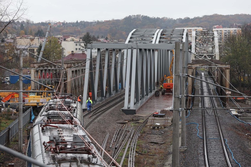 Dobiega końca budowa nowego mostu kolejowego w Przemyślu. 15 listopada odbyła się próba obciążeniowa