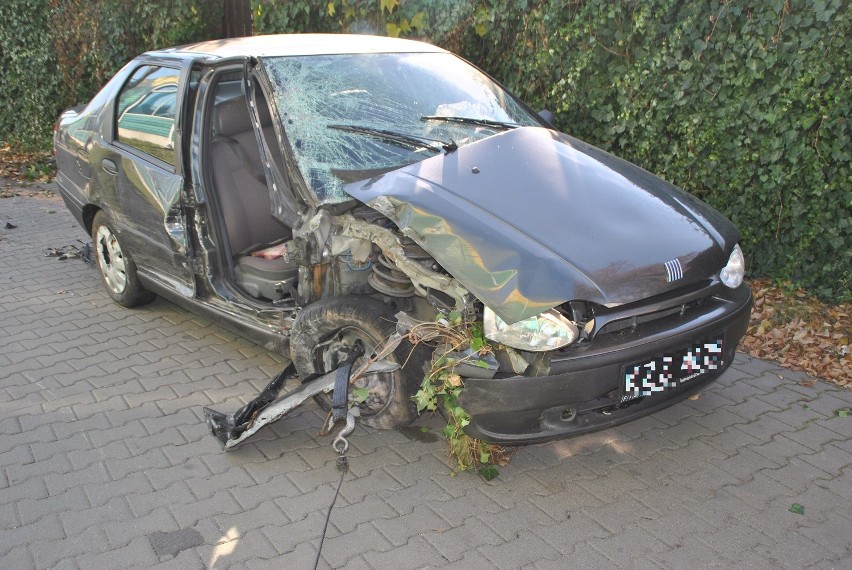 Śmiertelny wypadek w Tuszynie [zdjęcia]