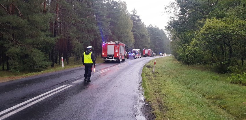 We wtorek na drodze Białogard  - Podborsko w niewielkim...