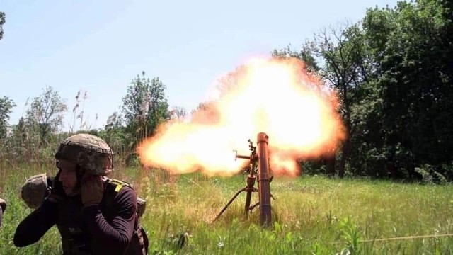Ukraińskie siły odpierały szturm przeciwnika na kilku kierunkach