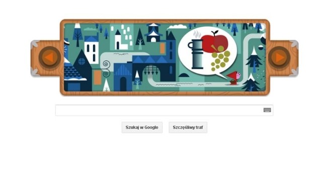 Google dało dziś Doodle - Bracia Grimm.