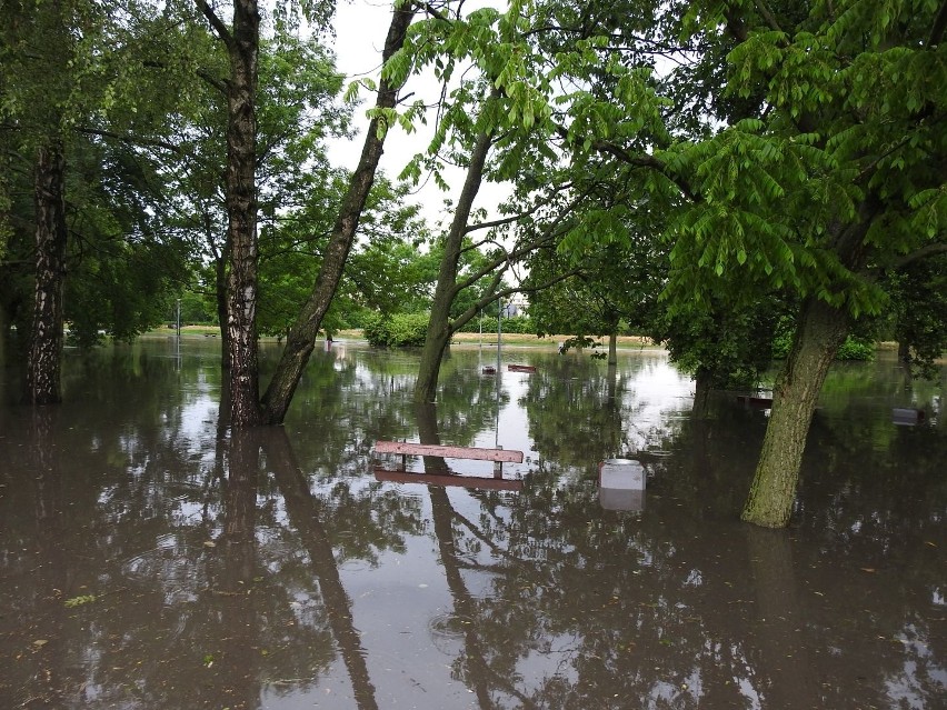 Ulewa w Białymstoku 20.06.2017