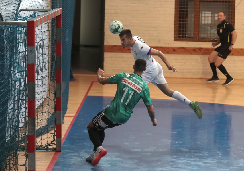 Futsal Szczecin walczył z Legią Warszawa. Stołeczny klub wygrał i został liderem [GALERIA]