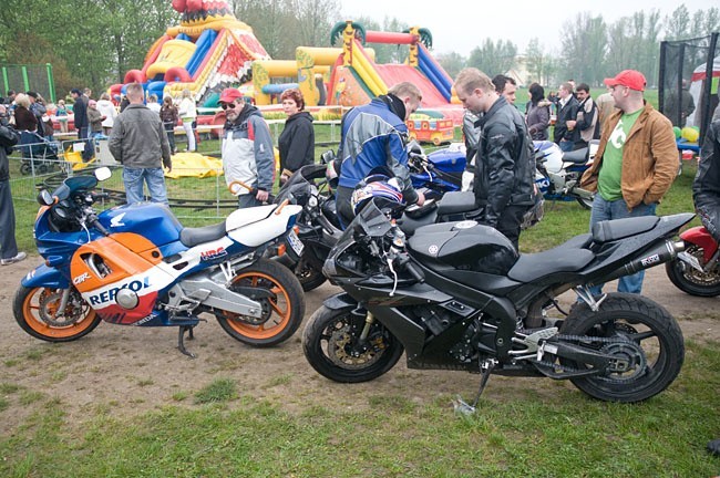 Motocyklowe otwarcie Majówki2008