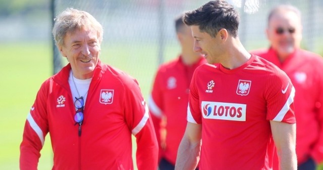 Zbigniew Boniek i Robert Lewandowski