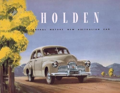Fot. Holden:  Dziś nikt tego nie pamięta, a każdy Australijczyk wzdychający "nie robią już takich aut jak kiedyś" myśli o Holdenie 48-215, zwanym FX. Wyprodukowano go w 120 tysiącach egzemplarzy. Tak reklamowano ten pierwszy australijski samochód w 1948 r