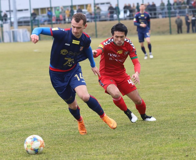 W sparingu rozegranym w lutym Odra ograła Zagłębie 5-1. Teraz uległa 0-2.