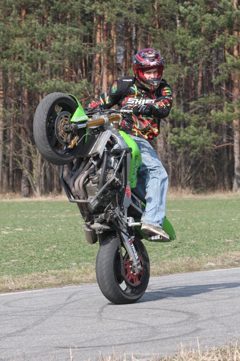 Rafał Pasierbek: - Na motorze zapominam całkowicie o...