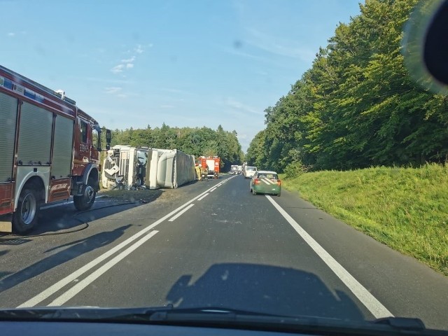 Do groźnego zdarzenia doszło na wysokości Karnieszewic.