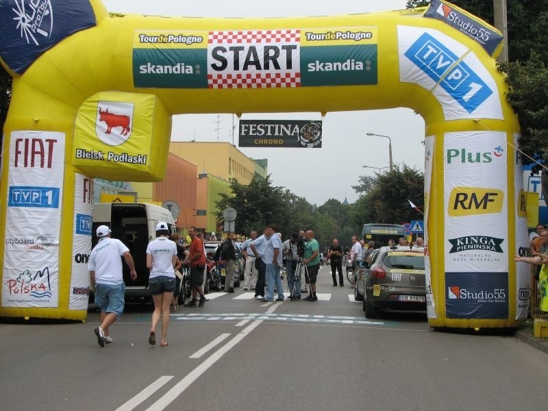 Za chwile rusza kolejny etap Tour de Pologne. Dziś startują z Bielska Podlaskiego (zdjęcia)