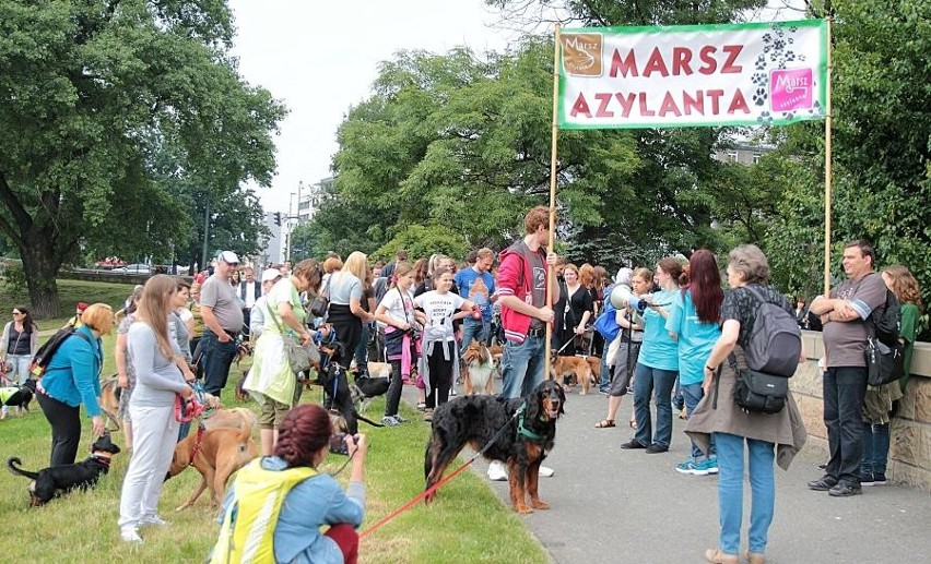 Marsz Azylanta w Krakowie