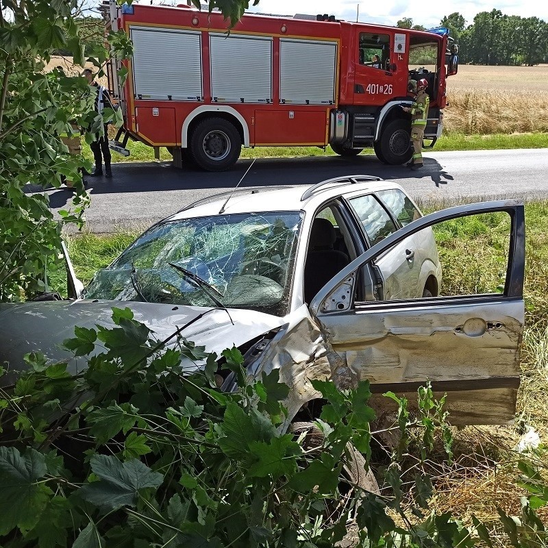 Do groźnego wypadku doszło na drodze powiatowej nr 1057 w...