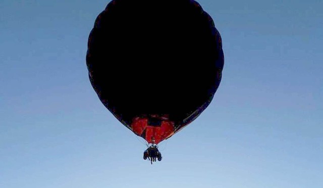 W sobotę rano, z Wąchocka balony wystartowały w kierunku Skarżyska- Kamiennej i były tam widoczne na niebie