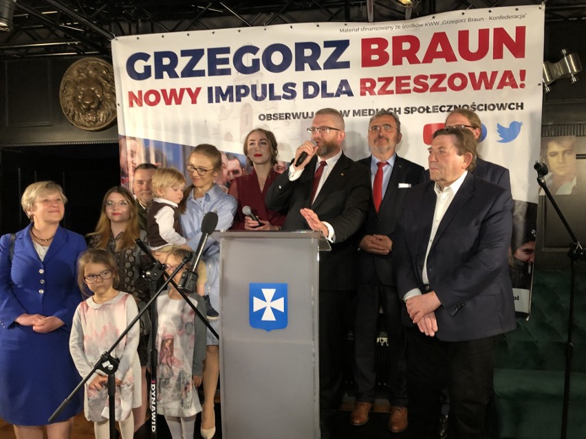 W sztabie wyborczym kandydata na prezydenta miasta Rzeszowa...