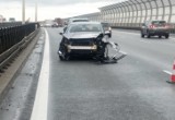 Wypadek na AOW przy węźle Wrocław Północ. Korek ma ponad 7 km. Duże utrudnienia także na A4