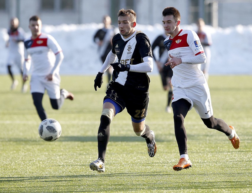 ŁKS Łódź - Polonia Środa Wielkopolska 3:1. Łodzianie wygrali ostatni sparing przed wylotem na zgrupowanie