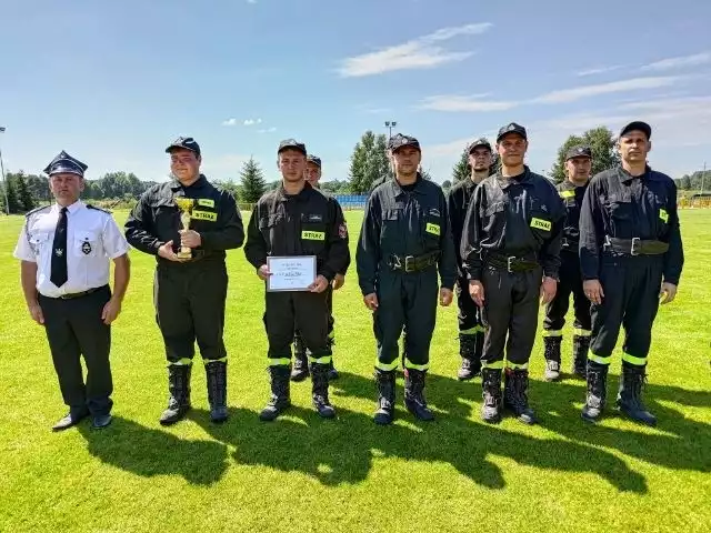 Wśród jednostek z gminy Smyków zwyciężyli druhowie Ochotniczej Straży Pożarnej w Kozowie