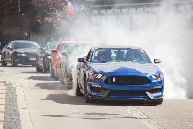 Pierwszy zlot fordów mustangów miał miejsce w Ustce wiosną 2015 roku i od razu spotkał się z wielkim zainteresowaniem mieszkańców i turystów.  Główna część imprezy odbyła się dziś, w sobotę, 25 maja, przed Kapitanatem Portu w Ustce. W godz. 14.30-17 zaparkowały tam wszystkie Fordy Mustangi, które przyjechały na zlot, a było ich ponad 60.