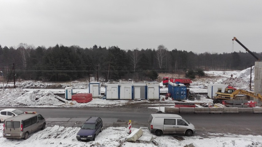 Na terenie Jaworzna trwa budowa trzech wiaduktów na linii...