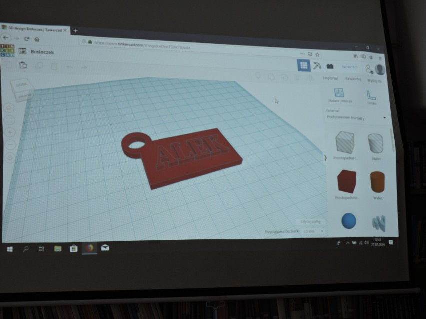 Rzekuń. Biblioteka znów wygrała konkurs i zorganizowała kolejne warsztaty druku 3D
