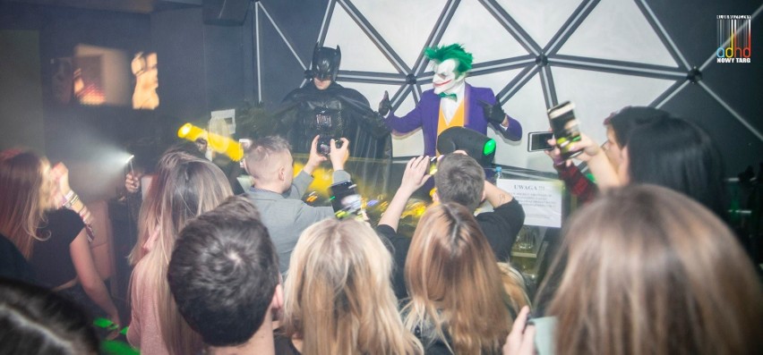 Nowy Targ. Batman i Joker w klubie ADHD. To była mega impreza [ZDJĘCIA]